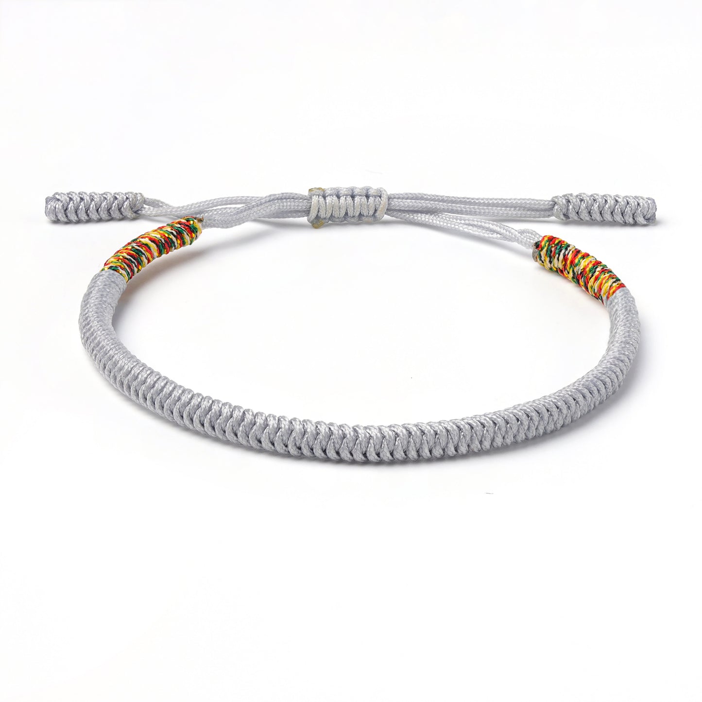 MANIFESTACIÓN - Pulsera de nudos budistas de la suerte hecho a mano