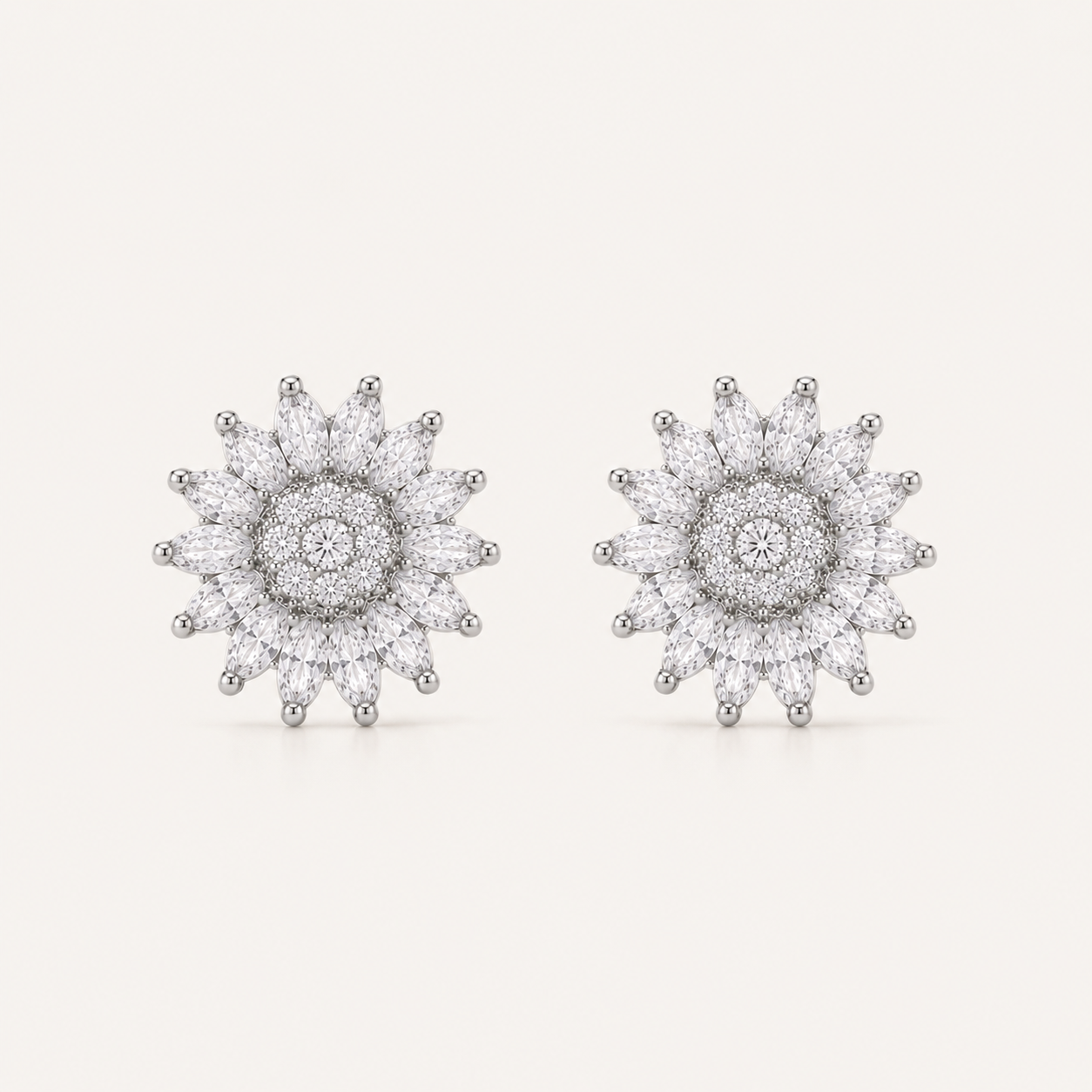 Pendientes Girasol Calma Giratorios