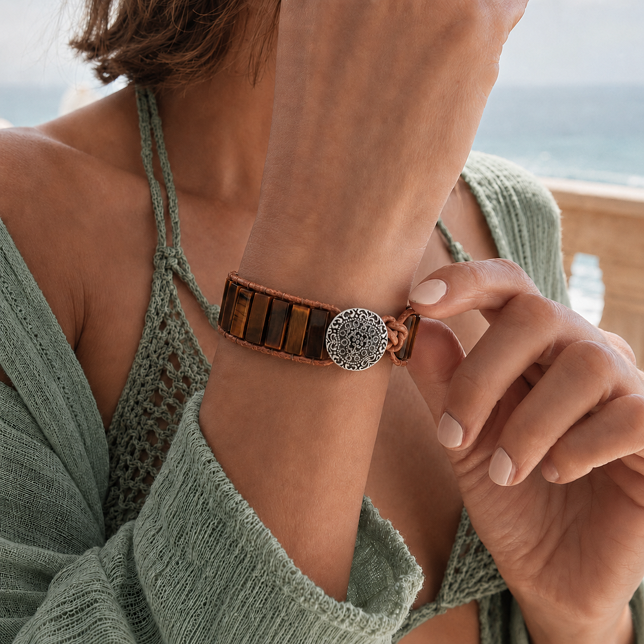 Boho Tiger's Eye Bracelet