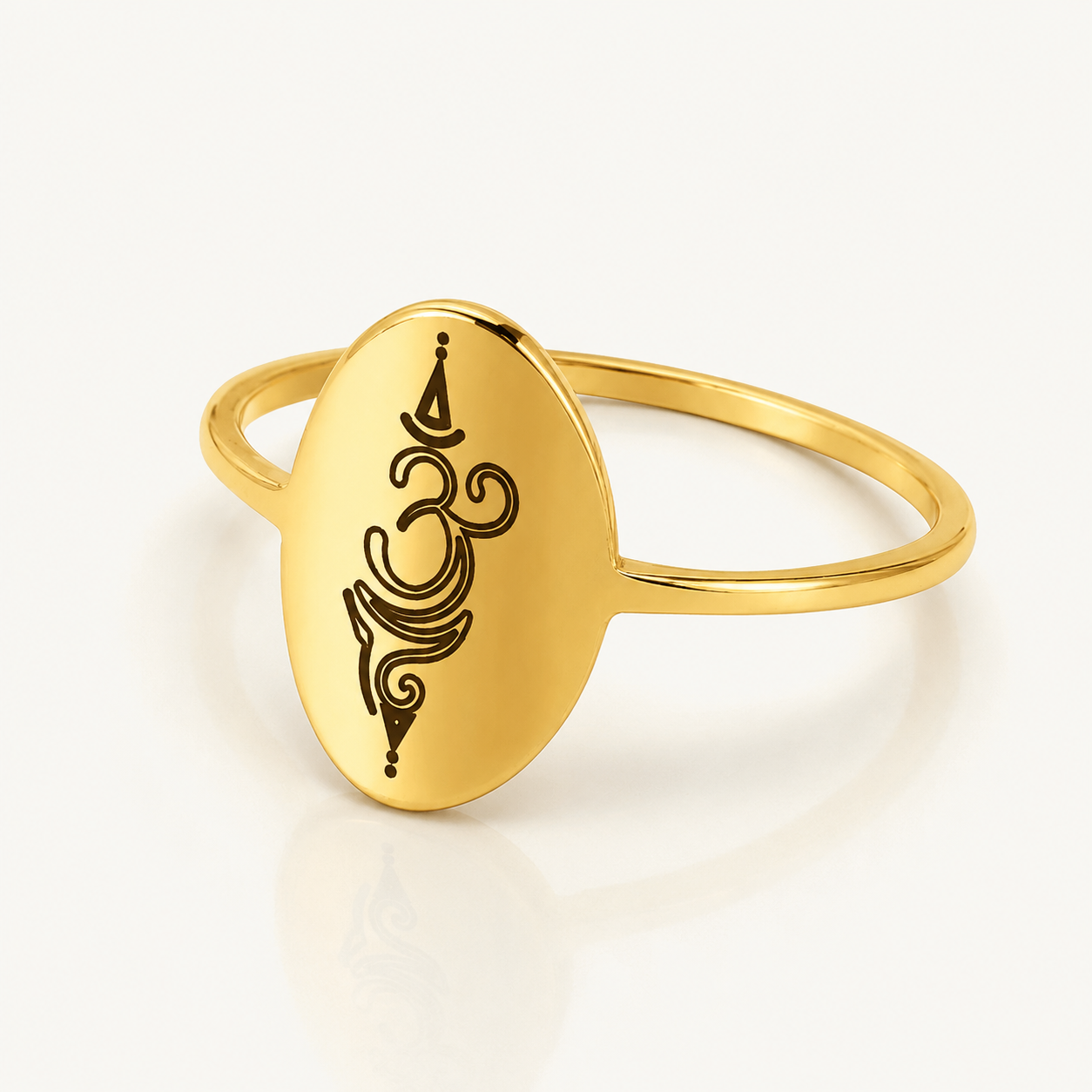 Némesis Lotus Unalome Ring