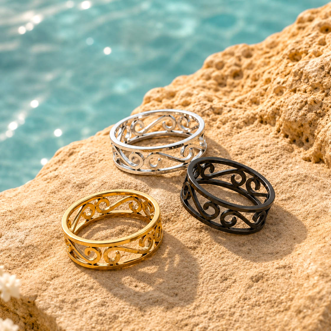 NEMESIS-RING · Edelstahl