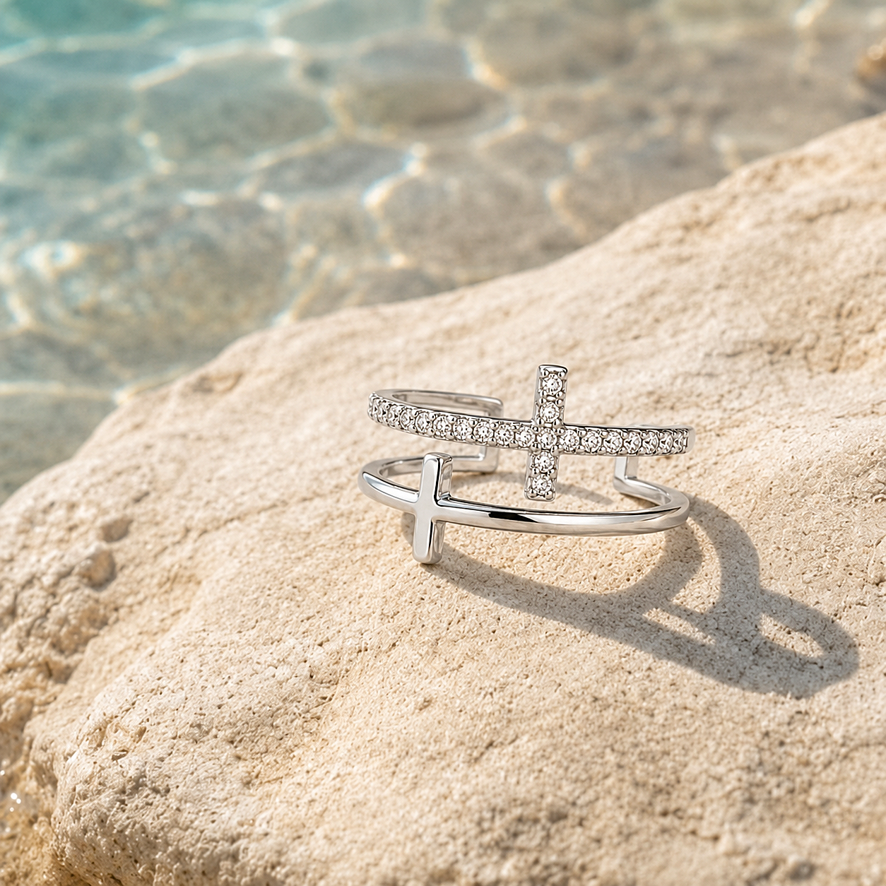 Némesis Lotus Unalome Ring