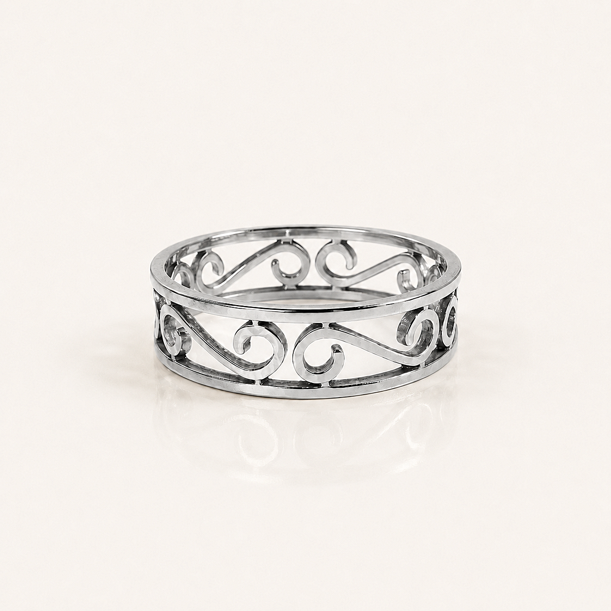 NEMESIS-RING · Edelstahl