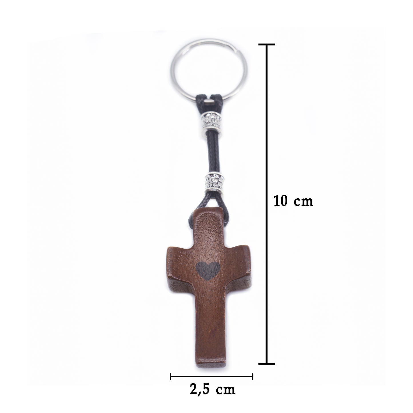 Set 1 Cruz de Madera + 1 Llavero cruz | Símbolo de Fe | Amor y Protección en tu Mano
