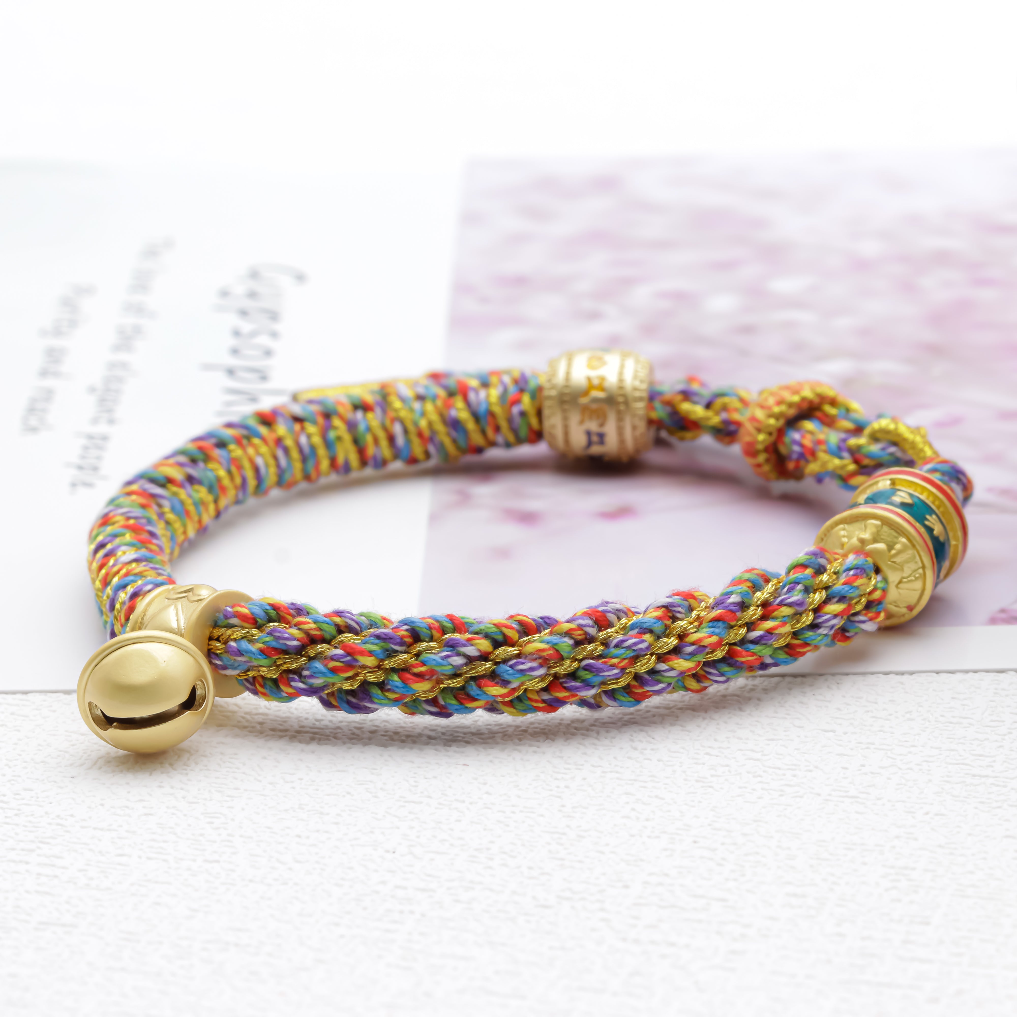 Handgefertigte tibetische buddhistische Armband mit handgeschnitzten Bodhi Samen, super dünnen Stil