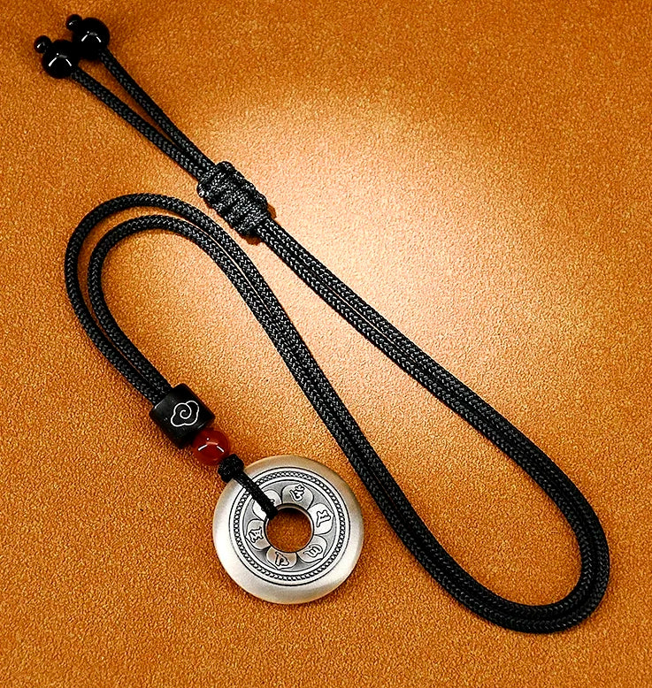 OM MANI PADME HUM ANHÄNGER TIBETISCHER TALISMAN ANHÄNGER