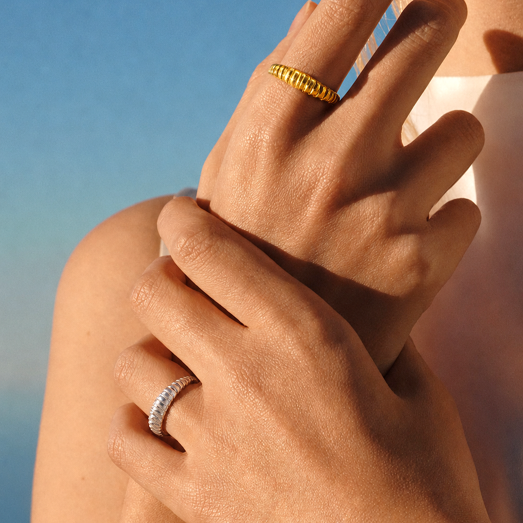 NEMESIS-RING · Edelstahl