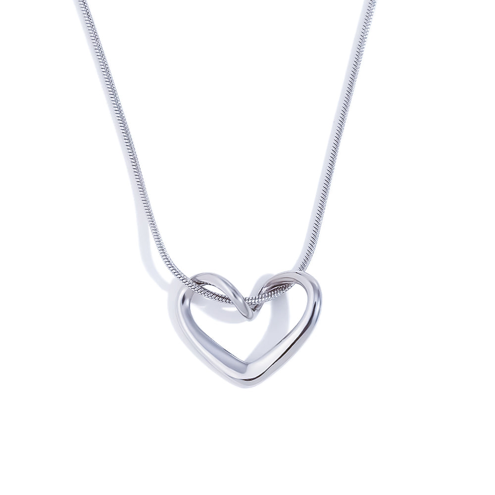 Colgante Corazón Infinito | Símbolo eterno de amor y conexión | Elegancia Atemporal
