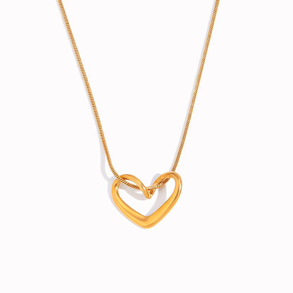 Colgante Corazón Infinito | Símbolo eterno de amor y conexión | Elegancia Atemporal