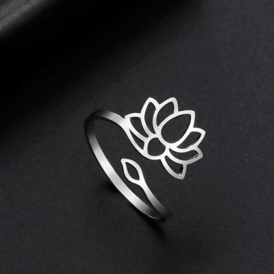 NEXUS RING · Edelstahl (verstellbar)