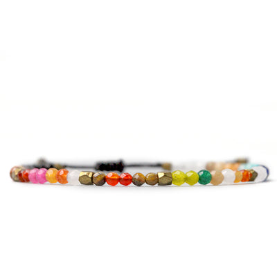 Thruster Amulet 12 constellations Bohemian-style crystal beads