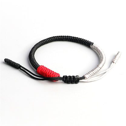 KARMA - Pulsera de nudos budistas de la suerte hecho a mano