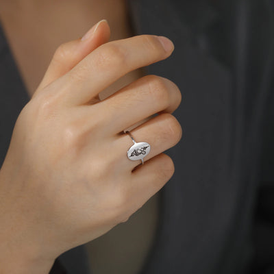 NEMESIS-RING · Edelstahl