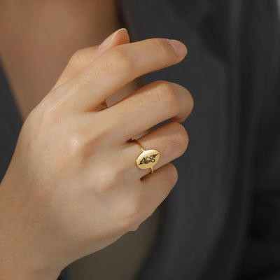 NEMESIS-RING · Edelstahl
