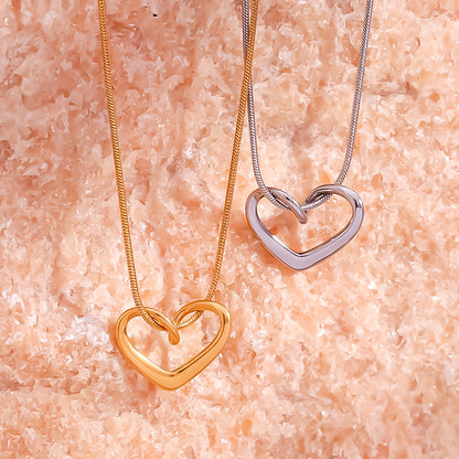 Colgante Corazón Infinito | Símbolo eterno de amor y conexión | Elegancia Atemporal