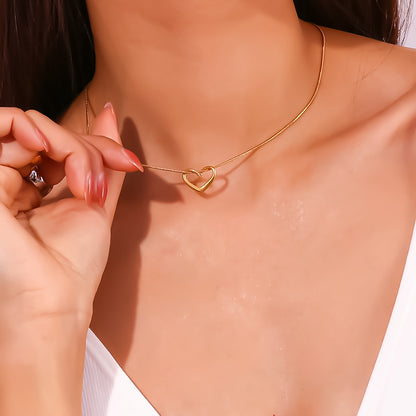 Colgante Corazón Infinito | Símbolo eterno de amor y conexión | Elegancia Atemporal