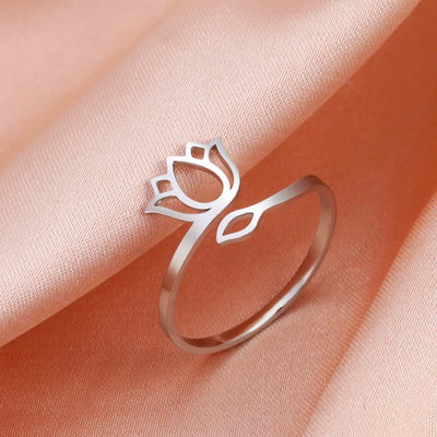 MIRAGE RING · Edelstahl (verstellbar)