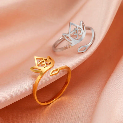 AZURA RING · Edelstahl (verstellbar)