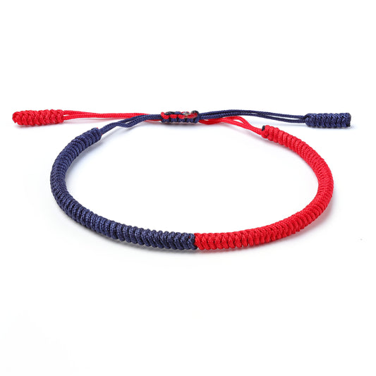 INMERSIÓN - Pulsera de nudos budistas de la suerte hecho a mano