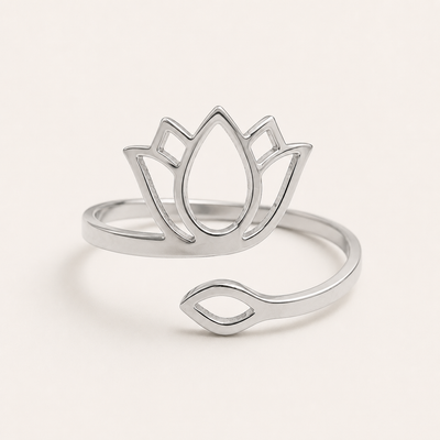 AZURA RING · Edelstahl (verstellbar)