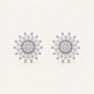 Pendientes Girasol Calma Giratorios