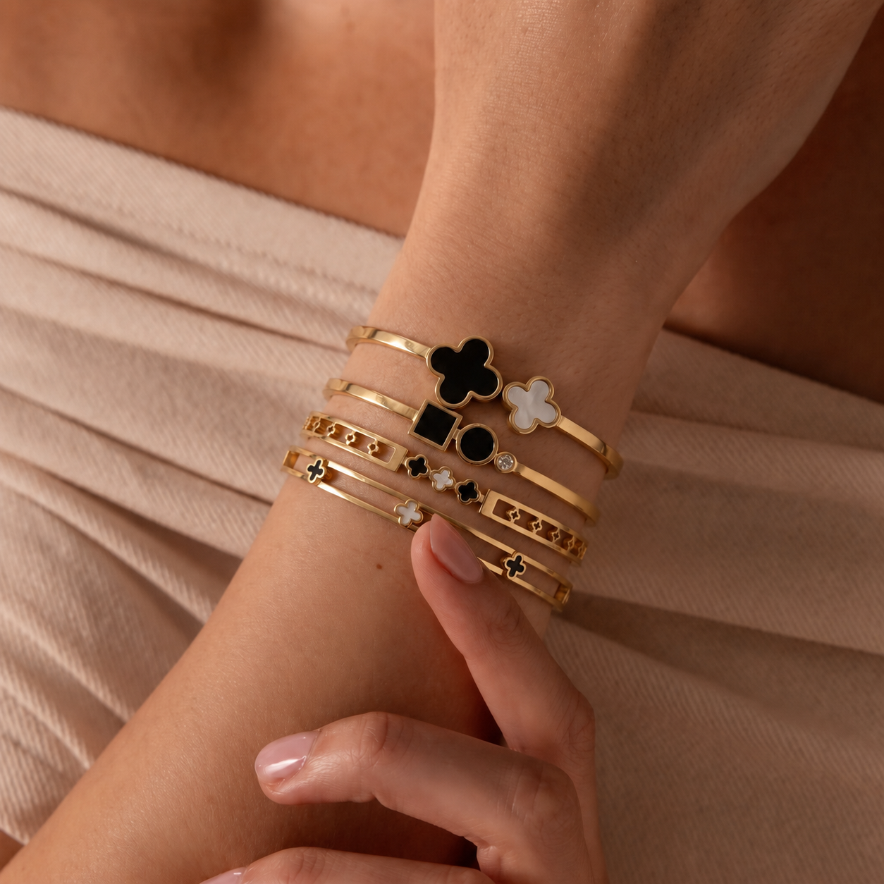 Pulsera Amara Set de 4