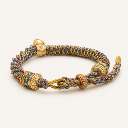 Bracelet bouddhiste Tibétain fait main avec des graines de bodhi sculpté à la main, style, super mince
