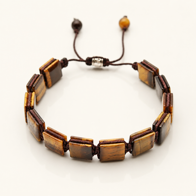 Tiger's Eye Shamballa Bracelet