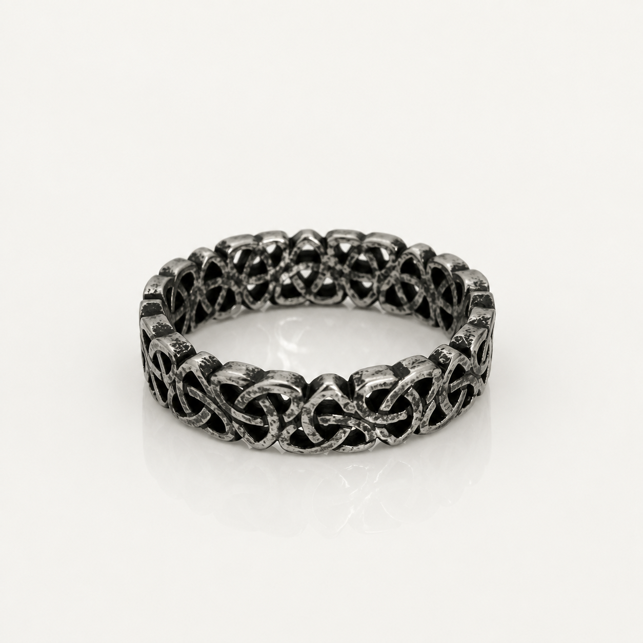 NEMESIS-RING · Edelstahl