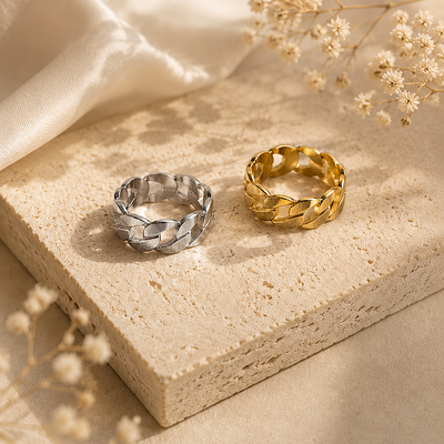 NEMESIS-RING · Edelstahl