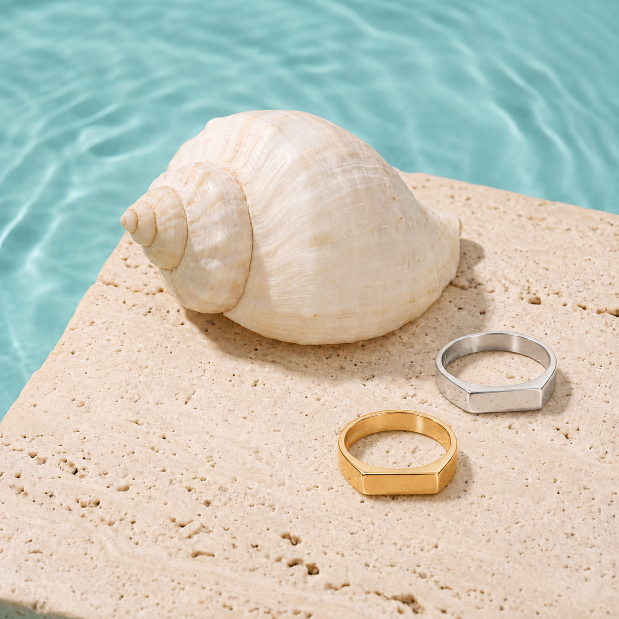 Némesis Lotus Unalome Ring