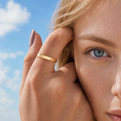Némesis Lotus Unalome Ring
