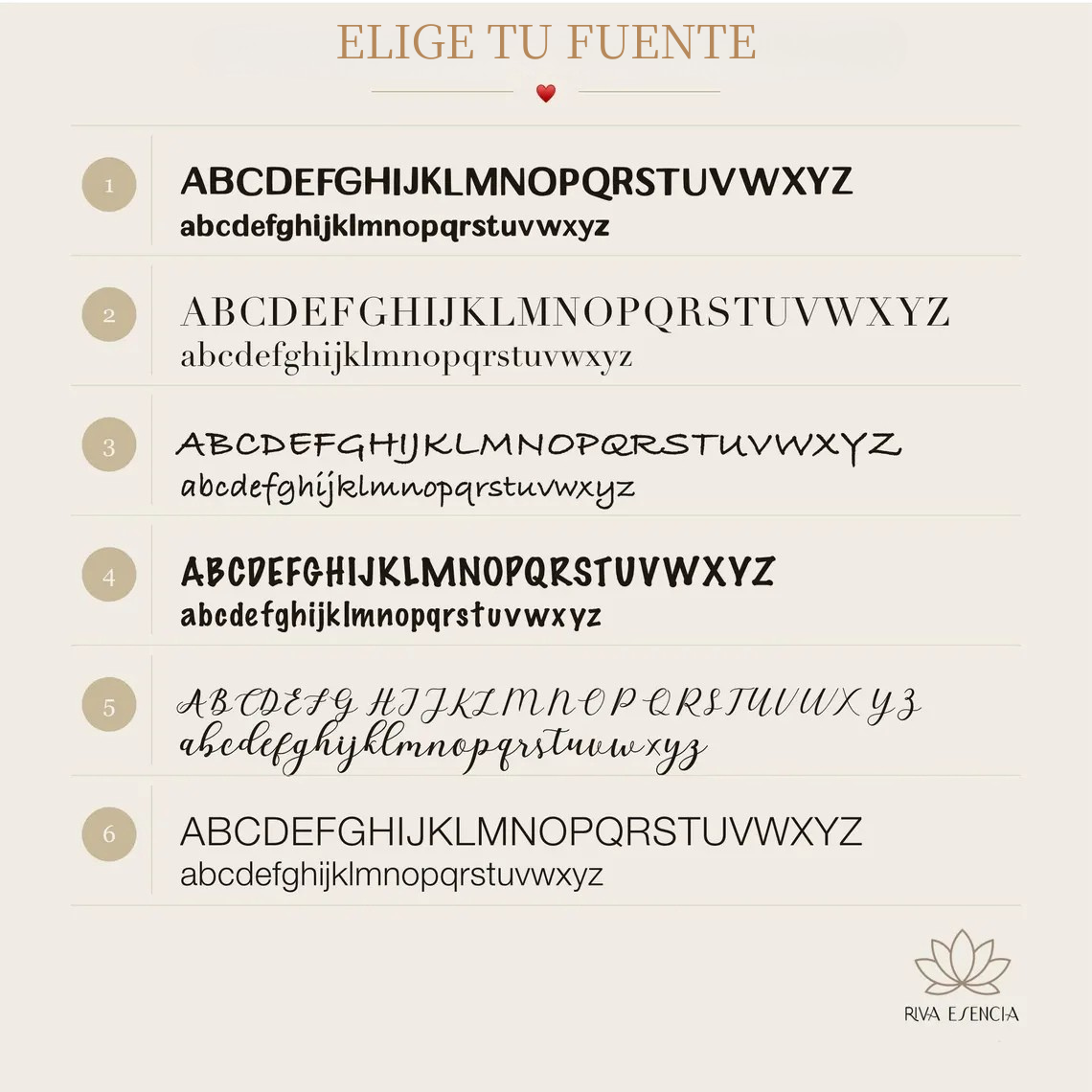 Colgante mujer con mensaje escrito en espiral