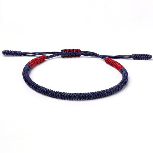 EXPANSIÓN - Pulsera de nudos budistas de la suerte hecho a mano