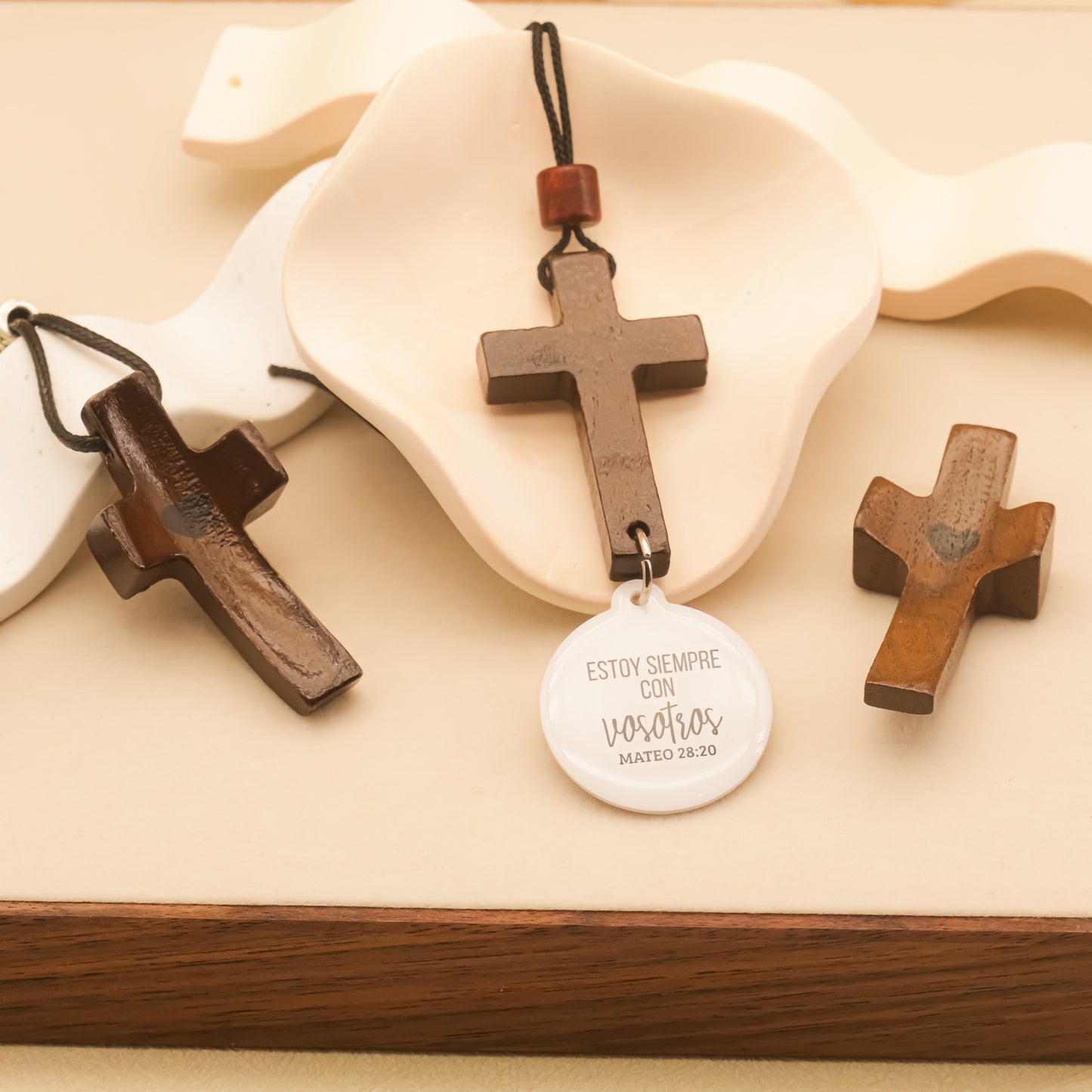 Pack de Fe y Conexión | Llavero, Coche y Mano | Lleva Tu Luz a Todas Partes.