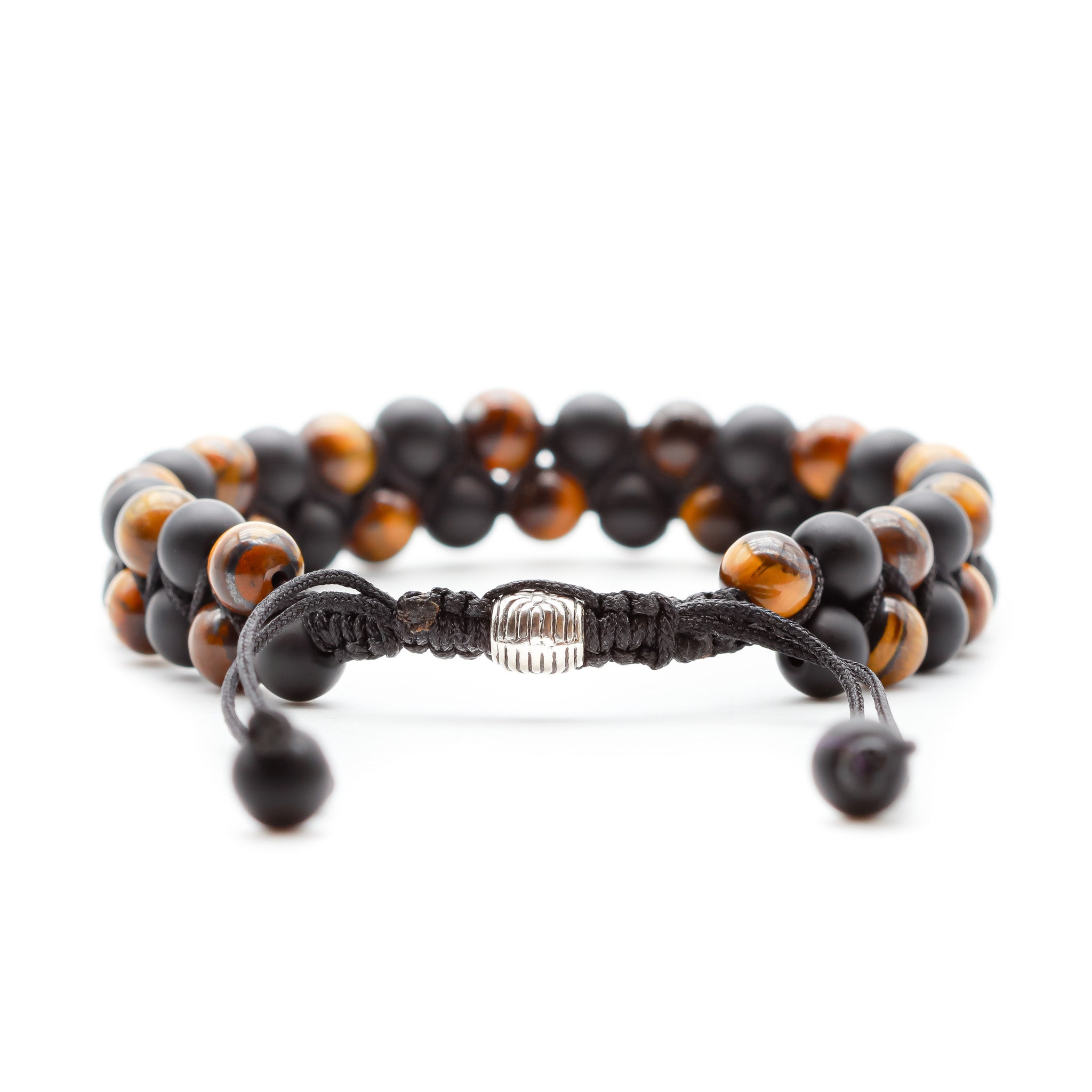 PULSERA OJO DE TIGRE CON ÓNIX