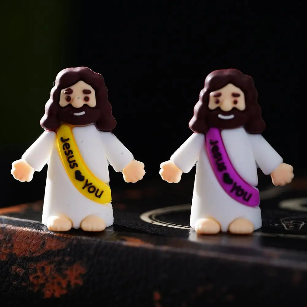 Mini Figuras de Jesús | Decoración Cristiana | Recuerdos Bautizo, Comunión y Confirmación