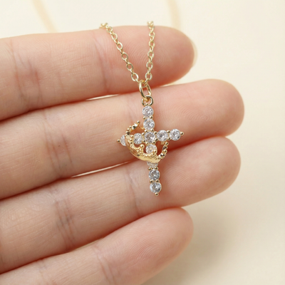 Sonnenamulett-Halsband mit natürlichem Aventurinstein, plattiert mit 18 Karat Gold 