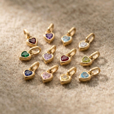 Custom Initial, Name, and Birthstone Pendant