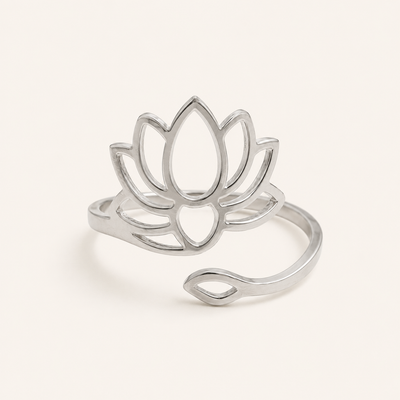 AZURA RING · Edelstahl (verstellbar)